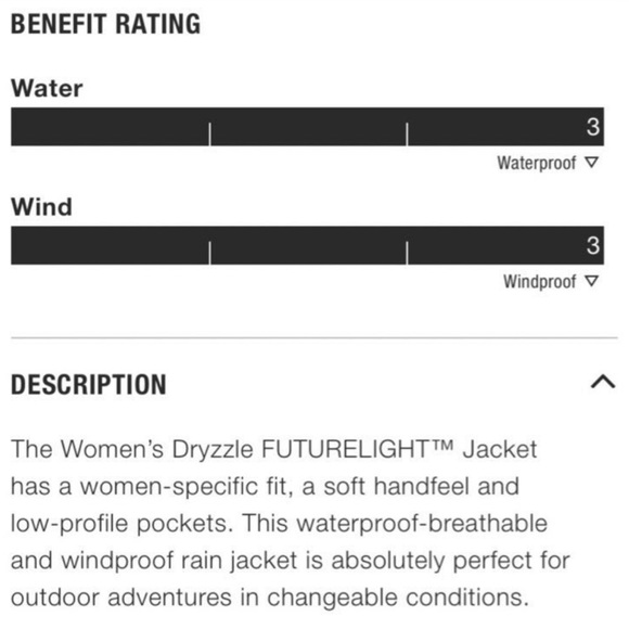 The North Face dryzzle futurelight jacket clear lake blue - Picture 6 of 10